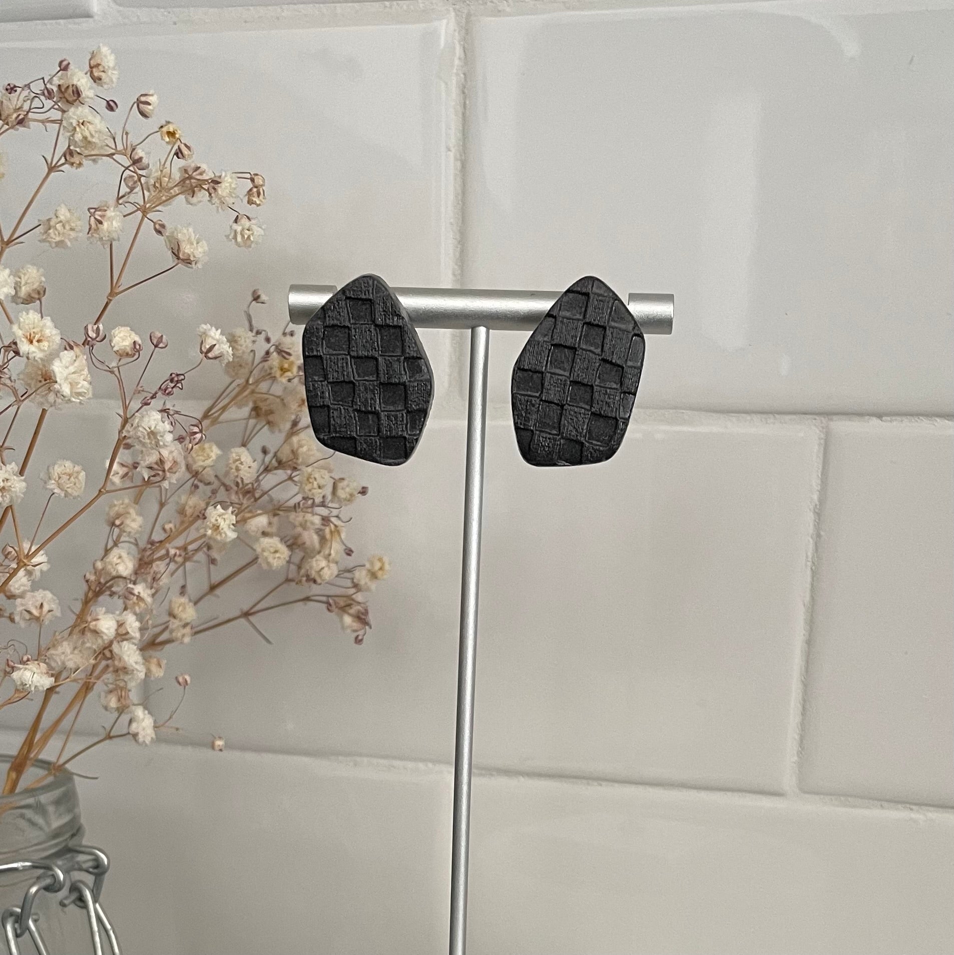 Boucles d'oreilles | Liza | Noir