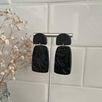 Boucles d'oreilles | Heidi | Noir